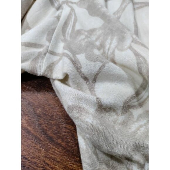 O'Niell Nolan Cropped Romper Cream Floral Jumpsuit L - Picture 10 of 11